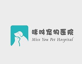 【咪咻宠物店】宠物医院LOGO设计图片大全,宠物医院LOGO设计理念