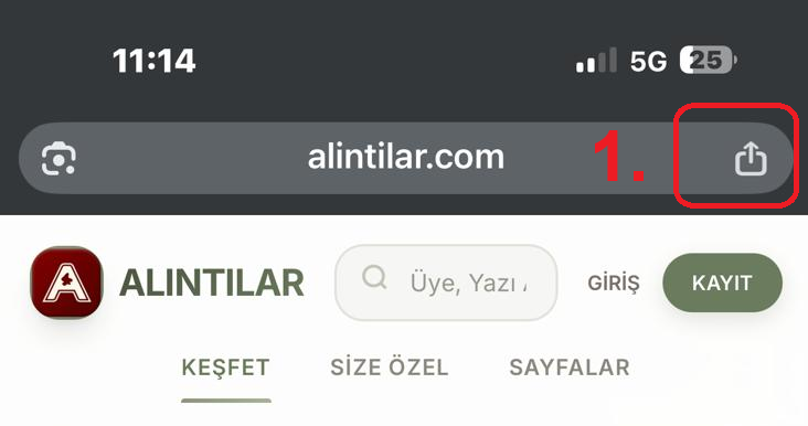 Chrome Adım 1