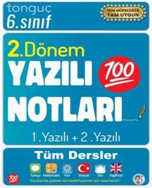 6. Sınıf Yazılı Notları 2. Dönem