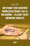 Beyond the Known İngilizce Öabt 10'lu Reading-close Test