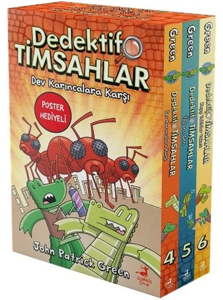 Dedektif Timsahlar Seti (4-5-6)