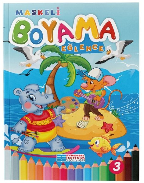 Eğlence - Maskeli Boyama