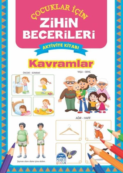 Kavramlar - Çocuklar için Zihin Becerileri Aktivite Kitabı