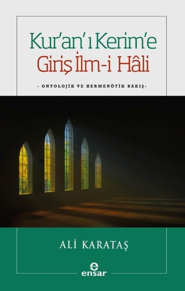 Kuranı Kerime Giriş İlm-i Hali