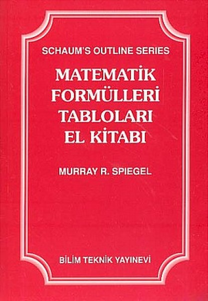 Matematik Formülleri El Kitabı