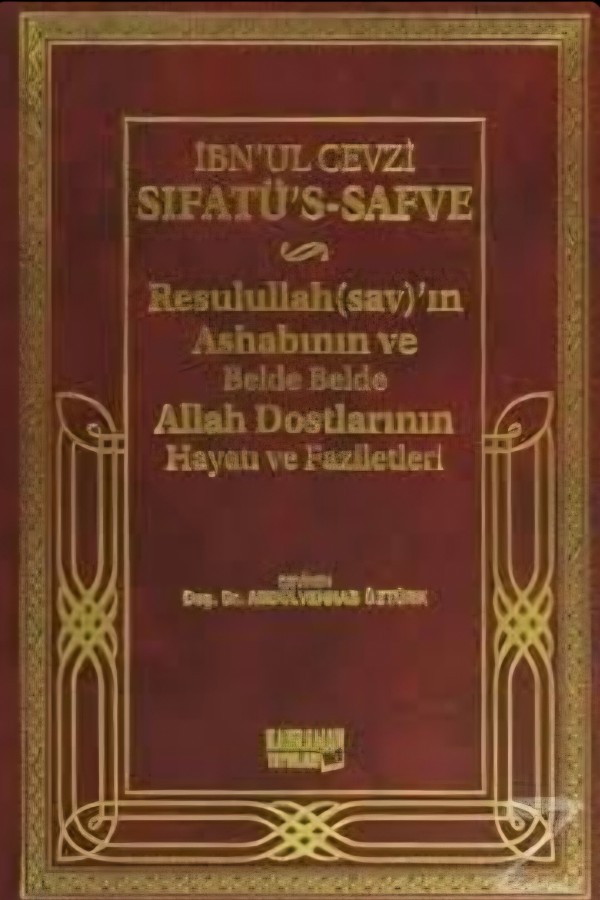 Sıfatü's-Safve kitap kapağı