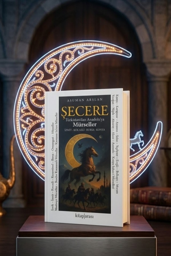 Şecere Türkistan'dan Anadolu'ya Murseller kitap kapağı