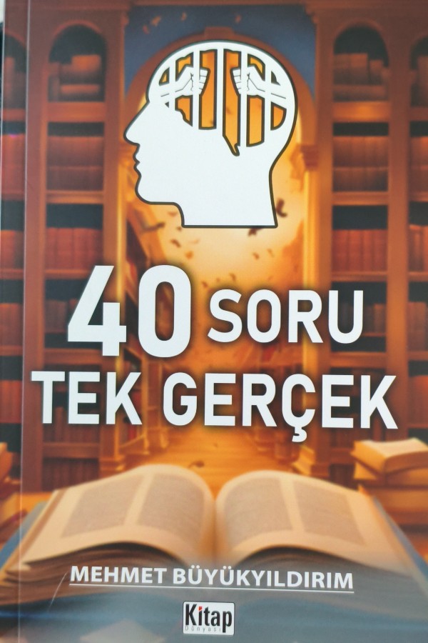 40 soru tek gerçek kitap kapağı