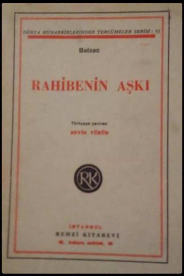 Rahibenin Aşkı