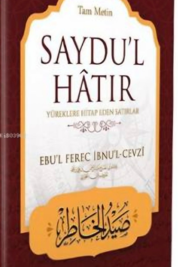 Saydu'l Hâtır kitap kapağı