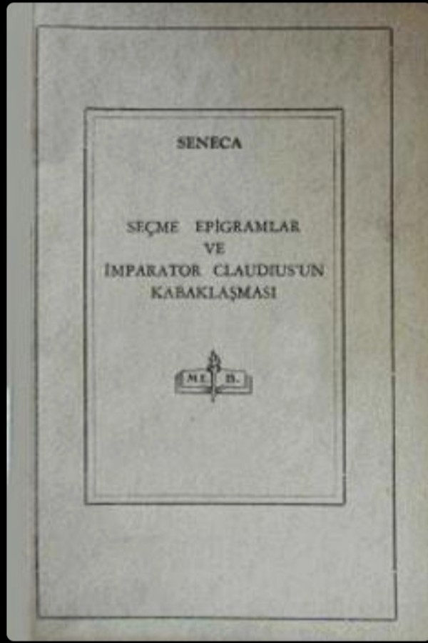 Seçme Epigramlar ve İmparator Claudius'un Kabaklaşması