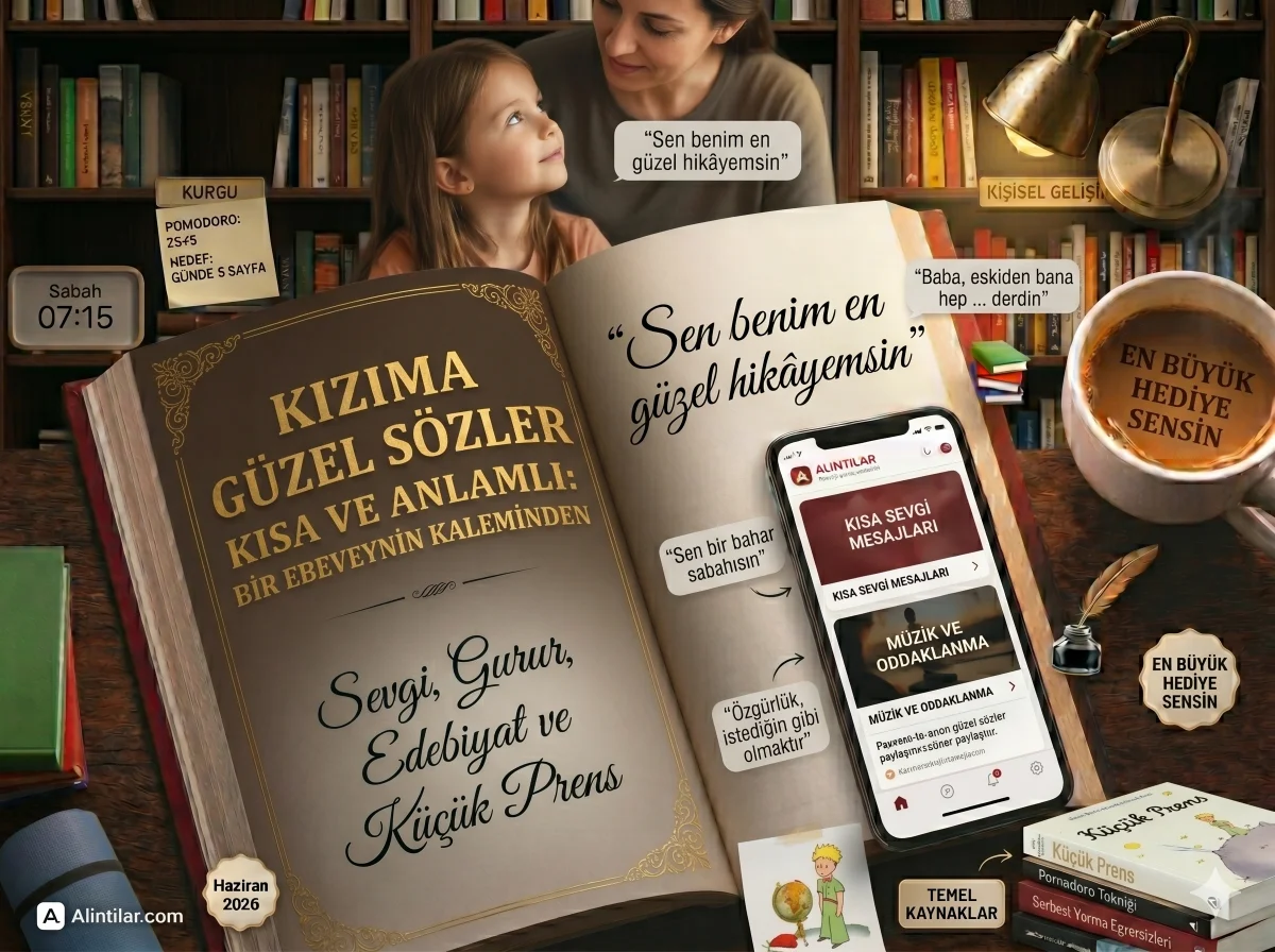 Kızıma Güzel Sözler Kısa ve Anlamlı - Haberler yazısı