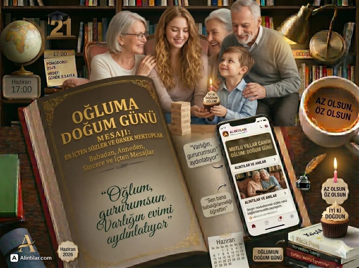 Oğluma Doğum Günü Mesajı: En İçten Sözler ve Örnek Mektuplar - Haberler yazısı